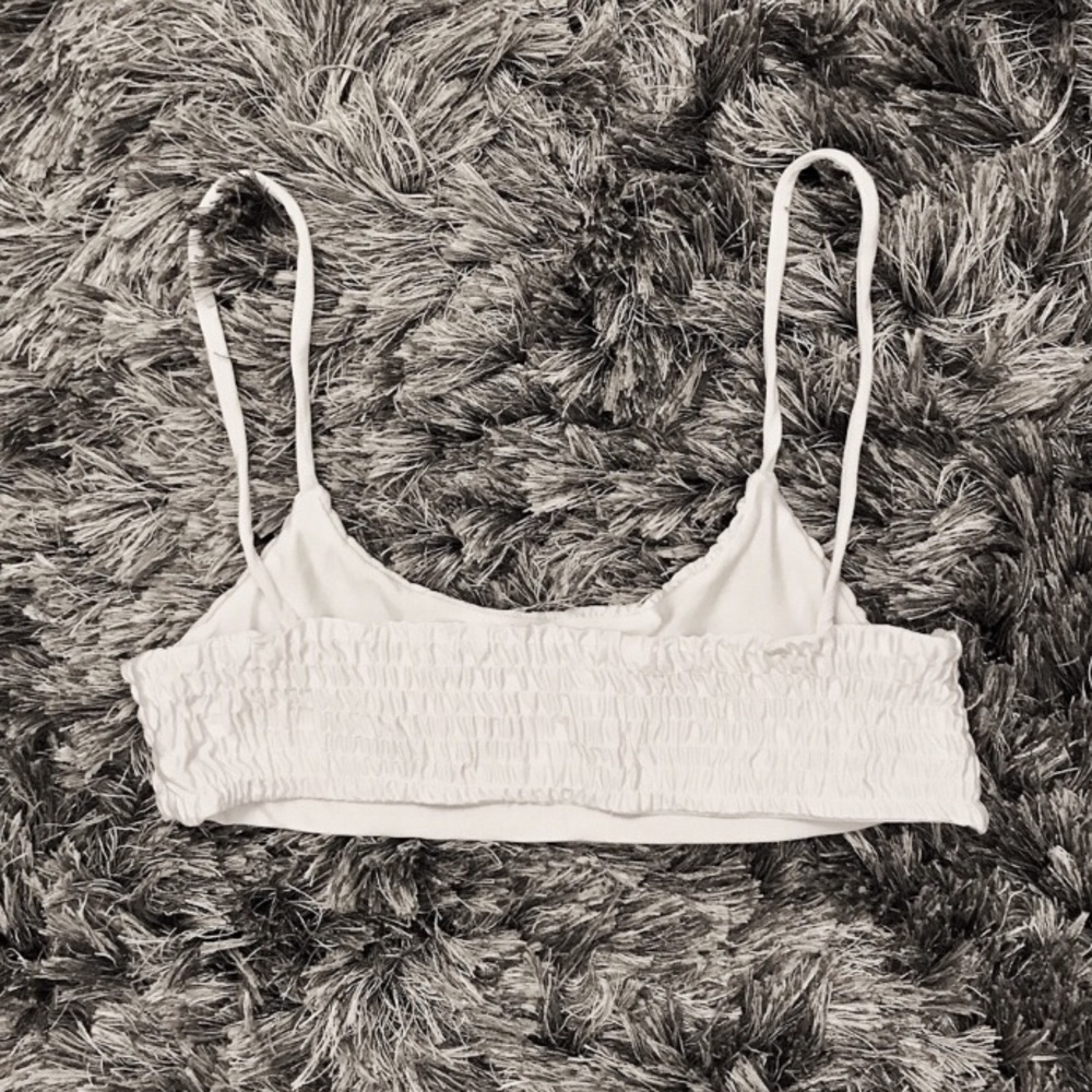 ALL WHITE ✨ Ribbed Bikini Set - Picture 4 of 5